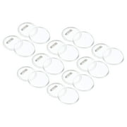 Uxcell 2.26inch Acrylic Button Pin Badge,40SetRound Pin Blank Buttons Badges Kit