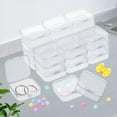 thumbnail image 4 of AMLESO 48 Pieces Clear Storage Box Organizer Container Countertop or Drawer Storage for Large, 4 of 8