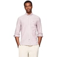 thumbnail image 1 of Camisa Tommy Hilfiger de manga larga de popelina con botones para hombre, 1 of 4