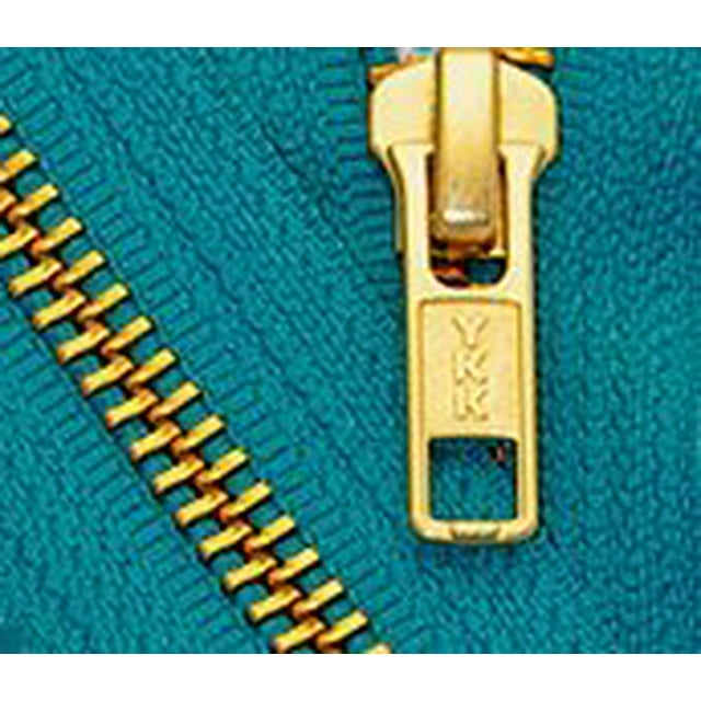 YKK®Sale 4" Brass Finished (Special Custom) YKK Zipper Number 5 with