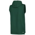 thumbnail image 3 of Men's MSX by Michael Strahan Green Green Bay Packers Captain Sleeveless Hoodie T-Shirt, 3 of 3