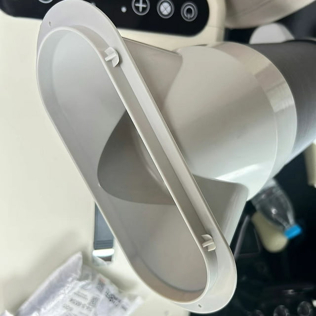 Ltdhehe Air Cooler Accessories Flat Nozzle Clip Flange Connector For Portable AC Unit Replacement Parts 15cm 14cm Diameter PVC Material
