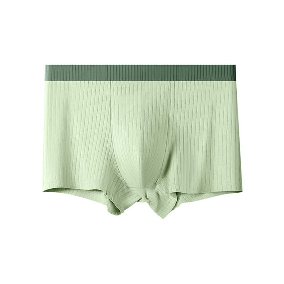Ceisia Men's Plus Size Cotton Boxer Briefs Comfortable Waistband Breathable Soft Solid Color Underwear 5XL Gifts for Father