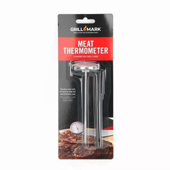 Grill Mark 40293Ace Meat Thermometer, Silver, Stainless Steel