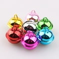 thumbnail image 2 of Colgantes de Navidad de cascabeles bonitos, cuentas sueltas de 22mm para manualidades, campanas de árbol de Navidad, decoración de mascotas para fiesta, accesorios hechos a mano, 2 of 4
