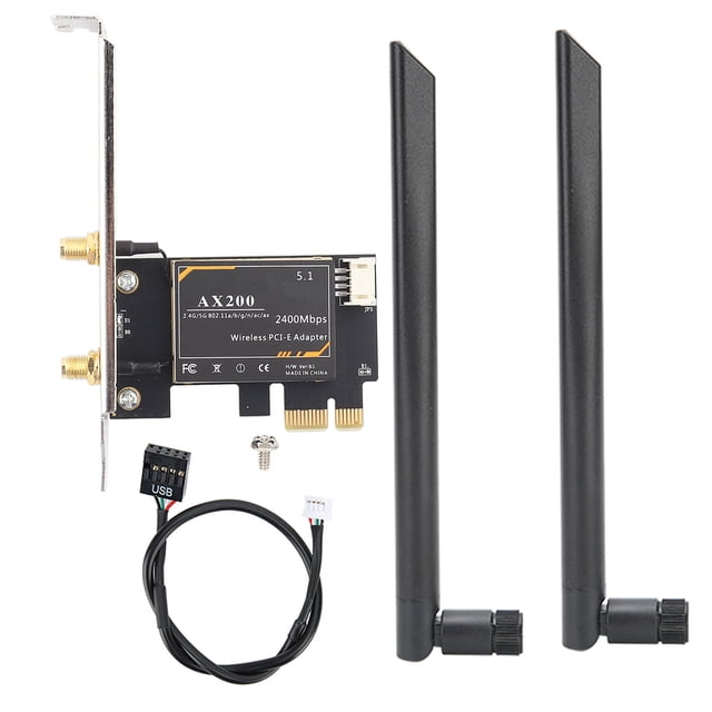 Carte Sans Fil, pour Intel AX200 5G Bluetooth Wi Fi Carte PCIE Wi Fi Conception de Classe Mondiale
