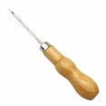 thumbnail image 4 of 28pcs Leather Craft Tools Kit Leatherworking Hand Needles Waxed Thread Awl Sewing Needles and Tape Measure For Sewing and Tailoring Leather Repair Tools, 4 of 5