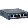 NETGEAR 5-Port Fast Ethernet 10/100 Unmanaged Switch, Blue