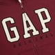 thumbnail image 4 of Sudadera con Capucha y Cierre Completo con Logo GAP para Niños, Marrón Oscuro, Talla XS, 4 of 4