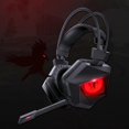 thumbnail image 5 of TAIOU USB Wired Gaming Headset Virtual 7.1 Surround Sound Headphones E-Sports Earphone with Microphone Red Breathing LED Light for PC Laptop, 5 of 5