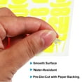 thumbnail image 3 of Uxcell Vinyl Letters Numbers Stickers Kit, Self Adhesive Decals for Mailbox, Sign Yellow 1224 Pieces 12 Sheets, 3 of 6