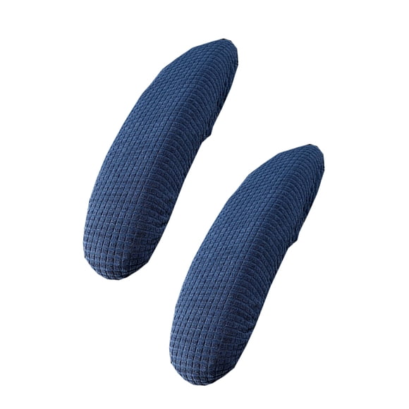 Matsuzay 2 paquetes/lote de fundas para sillas elegantes para el hogar y la oficina, sin arrugas, azul oscuro Type3 NO3