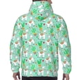 thumbnail image 7 of Sikiie Cute Alpaca 1 Men's Hoodie, Essentials Hoodie, Sweatshirt, Pullover Hooded Sweatshirt for Men-3X-Large, 7 of 7