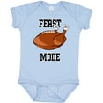 thumbnail image 3 of Inktastic Thanksgiving Feast Mode Turkey Football Boys or Girls Baby Bodysuit, 3 of 5