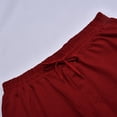 thumbnail image 6 of RUTAYY Men's Outfits Tracksuit 2 Piece Solid Color Hooded Athletic Sweatsuit Short Sleeve Tee Casual Sports Shorts Travel Elegant Clothing Sets, 6 of 8