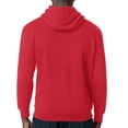 thumbnail image 2 of Men's Starter Red Washington Capitals Mesh Look Team Name Logo Tri-Blend Pullover Hoodie, 2 of 2