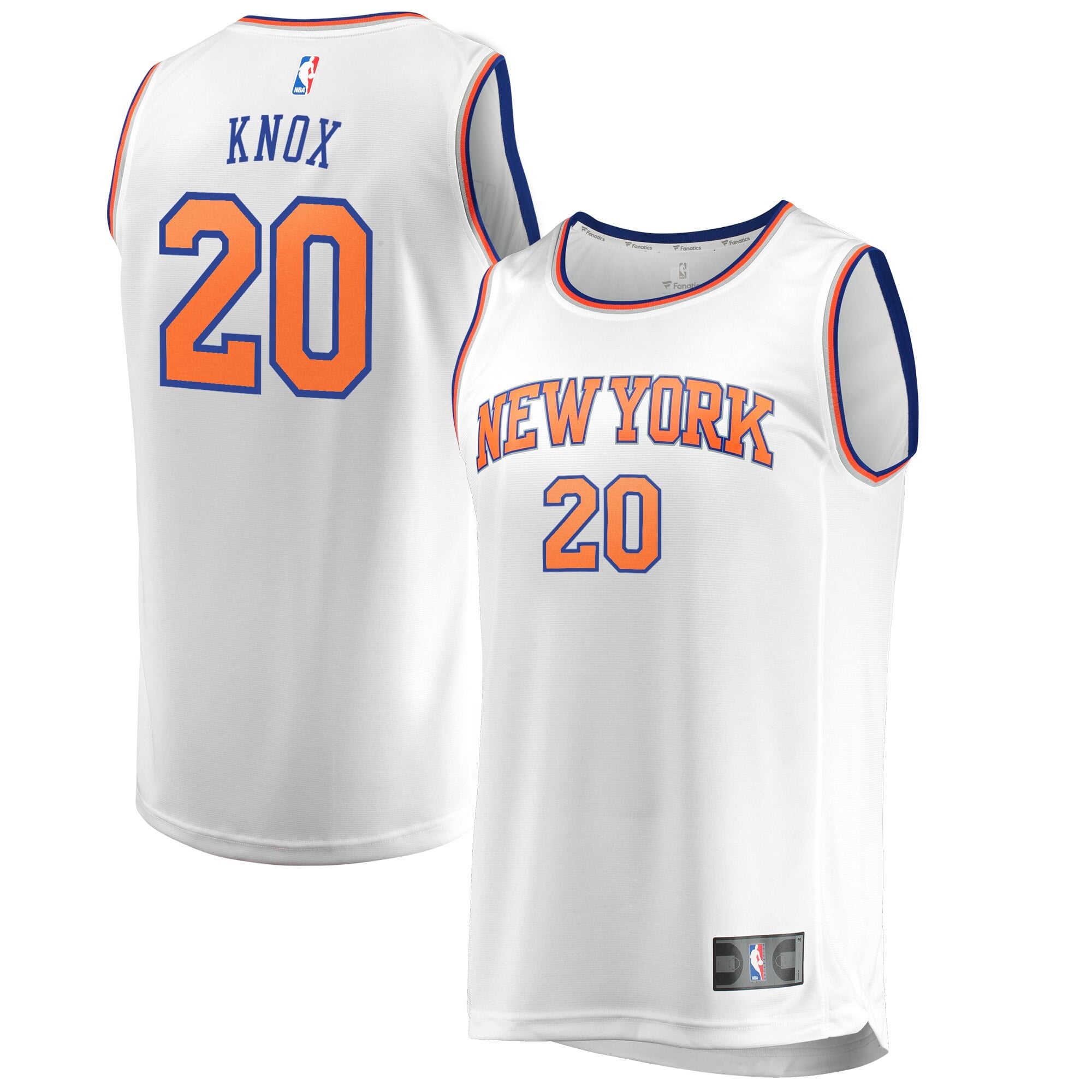 kevin knox jersey white
