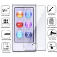 thumbnail image 2 of iPod Nano 7 (7th Gen, 2012 Release) [3-Pack BISEN] Screen Protector Tempered Glass, 9H Hardness, Anti-Scratch, Anti-Shock, Bubble Free, Shatterproof, 2 of 3