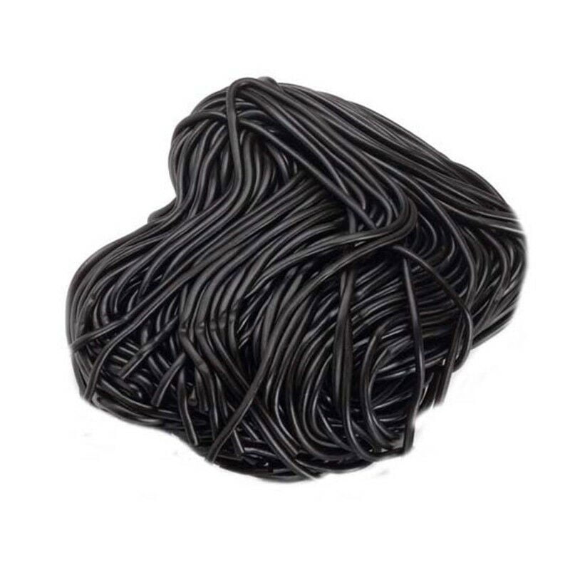 Gustaf's Shoestring Black Licorice Laces 2 lbs.