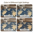 thumbnail image 7 of ODIKA Interactive Planet Map Showcasing Oceanic Wildlife And Navigation Non-Slip Chair-Friendly for Dining Room, Under Table, Home Office, 7 of 7