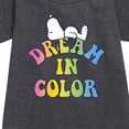 thumbnail image 2 of Peanuts - Dream In Color - Toddler & Youth Girls Fleece Dress, 2 of 5