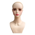 thumbnail image 4 of Female Mannequin Head ,Manikin Head Stand, Multifunctional Display Stand Style D, 4 of 9
