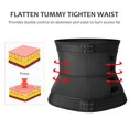 thumbnail image 4 of Neopreno Sauna Entrenador De Cintura Cintura Ajustable Cincher Trimmer Entrenamiento Adelgazamiento Body Shaper Cinturón Para Mujeres Y Hombres Guardurnaity OD014494-08, 4 of 6