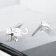 thumbnail image 4 of Aretes Miow Cat Lunch Plata .925 plateado, 4 of 5