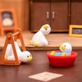 thumbnail image 2 of 5 Pcs Canards Blancs Miniatures - Accessoires de Bureau pour Salle de Jeux d'Enfants, 2 of 5