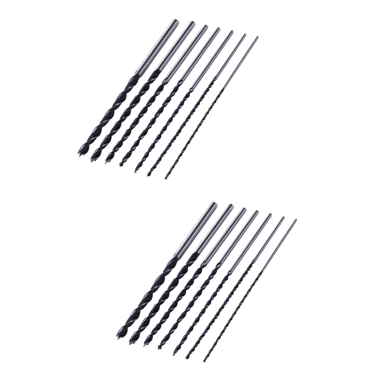 MLINS 2 Sets Wood and Concrete Drill Bit Assortment for Metal, Masonry, and General Purpose Drilling