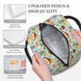thumbnail image 3 of Salouo Mushroom House Insect Frog for Insulated Lunch Bag for Women/Men - Leakproof Cooler Tote Bag Organizer - Reusable Lunch Box for Office Picnic Hiking Beach-One Size, 3 of 6