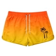 thumbnail image 2 of Short de Planche pour Homme / Short d'Été Sportif de Plage Décontracté de Voyage en Polyester à Imprimé Dégradé, 2 of 3
