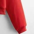 thumbnail image 5 of Holzkary Womens Zip Up Hoodies Jackets Cropped Sweatshirts Fleece Fall Outfits Casual Comfy Y2K Tops Winter Clothes 2025 Women Casual Solid Long Sleeve Zipper Sweatshirt Tops Red M, 5 of 7