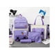 thumbnail image 2 of Set 5 Mochila Bolsa Lonchera Escolar Para Niñas Juvenil Dama Xtellar morada, 2 of 4