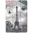 thumbnail image 2 of elitegadget Tri Fold Case for Samsung Galaxy Tab S10 Ultra (SM-X920) / S9 Ultra 14.6 Inch (SM-X910/X916/X918) - Lightweight Tri-Fold Auto Wake/Sleep Cover (Eiffel Tower), 2 of 5