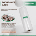 thumbnail image 6 of Vacuum Sealer Bags Rolls 3 Pack for Food Saver, Heavy Duty Vacuum Storage Bags for Sous Vide Cooking, Freezer, 6 of 9