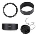 thumbnail image 6 of 37 39 40.5 43 46 49 52 55 58 62 67 72 77 82mm Cylindrical Metal Lens Hood Metal Camera Accessory for Camera Enthusiasts, 6 of 17