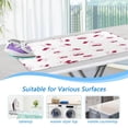 thumbnail image 5 of Ironing Mat Portable Ironing Blanket for Table Top Travel Ironing Pad for Washer Dryer 27.6" x 47.2" Watercolor Cherries Pattern, 5 of 6