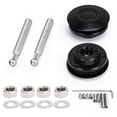 thumbnail image 4 of 2PCS 2.4" 62mm Push Button Quick Release Hood Bonnet Pins Lock Clip Car Bumper Latch Kit, 4 of 6