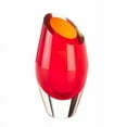 thumbnail image 1 of Home Decor Vase en Verre Coupe Rouge, 1 of 2