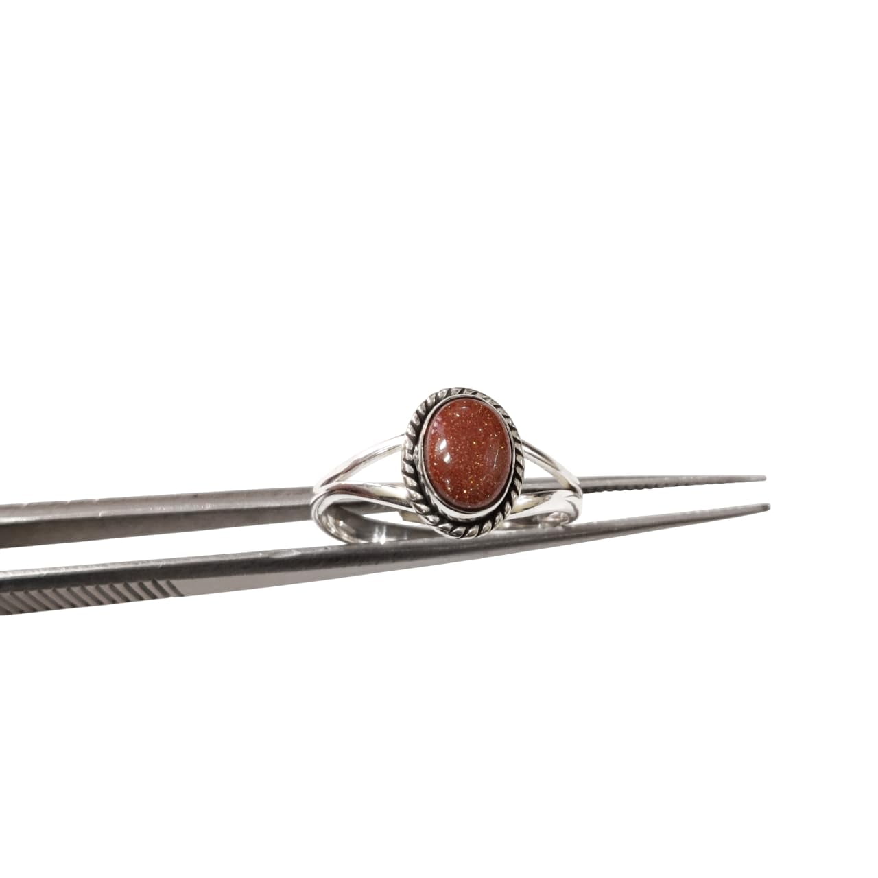 Natural Fire Sunstone Ring, Sunstone Gemstone Ring, Genuine Birthstone, Adjustable Tiny Ring, Toe Ring, 925 Sterling Silver, Womens Ring, Christmas, Twisted Boho Ring, Handmade Statement Jewelry