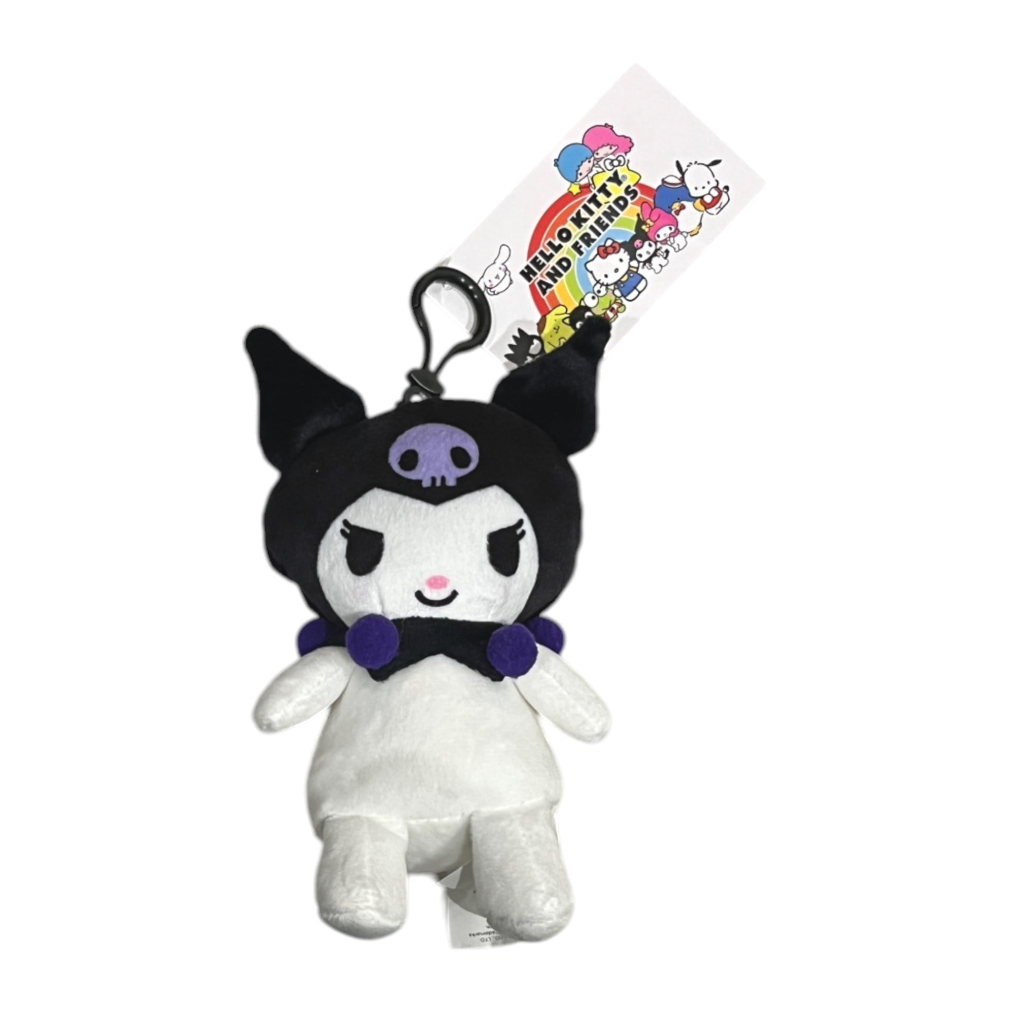 GUND Pusheenicorn Cat Stuffed Animal Plush Retractable Keychain