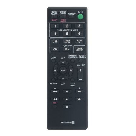 New RM-AMU150 rm-amu150 Replaced Remote Control fit for Sony Micro HI-FI Component System CMT-V10iP CMTV10iP