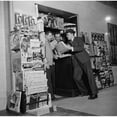 thumbnail image 2 of Customer At The Newsstand In The National Press Building History (36 x 24), 2 of 2