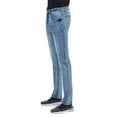 thumbnail image 2 of Men's Super Flex Stretch Washed Denim Jeans Skinny Fit, 2 of 4