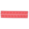 thumbnail image 1 of Cinta de encaje de aproximadamente 10 yardas de largo 9,4 pulgadas de ancho elegante estilo vintage suave duradero encaje de costura de amplia aplicación para decorar rojo brillante, 1 of 5