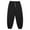 Black, variant on Dagegui Mens Harem Sweatpants Casual Loose Fit Drawstring Pants Solid Color Baggy Beam Feet Sweatpant Fashion Outdoor Vacation Travel Pant Bottoms Today Savings Gray XL