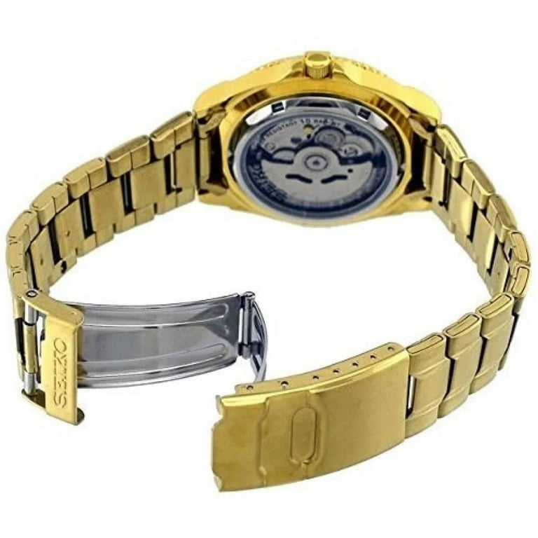 Seiko automatic best sale 23 jewels gold