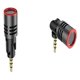 thumbnail image 2 of Sabinetek SmartMike+ S610 True Wireless Stereo Microphone with Unidirectional Microphone Add-On, Black Pair for Canon, Nikon, Sony, Panasonic, DSLR Camera SabineTek SCSM+SM1-BBPR, 2 of 3