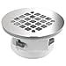 thumbnail image 3 of WingTite Shower Drain Replacement, Installs Entirely from the Top, Chrome, 3 of 4